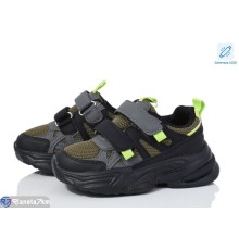 Дитячі кросівки на весну/осінь (8 пар р.26-31) зелений  "Kamila"