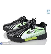 Футбольне взуття дитяче на весну/осінь (6 пар р.32-37) чорний  "Kamila"