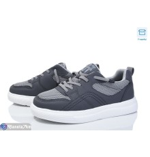 Дитячі кросівки на весну/осінь (8 пар р.31-36) сірий  "Kamila"