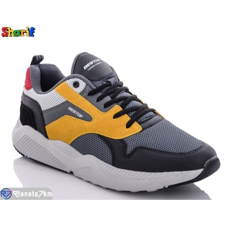 Кросівки чоловічі на весну/осінь (8 пар р.40-44) сірий  "Sharif"