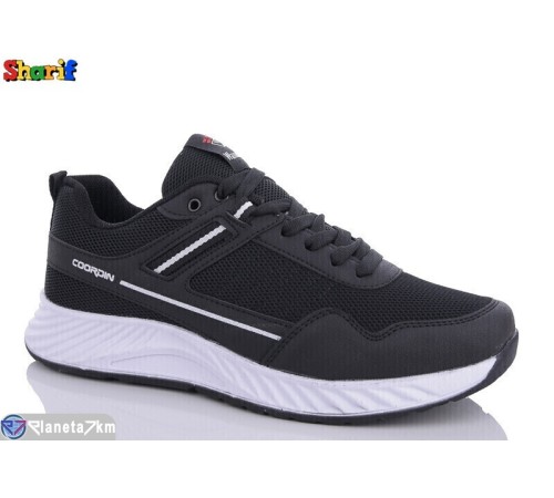 Кросівки чоловічі на весну/осінь (8 пар р.40-45) чорний  "Sharif"