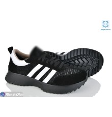 Кросівки жіночі на весну/осінь (6 пар р.36-41) чорний  "STELUSA"