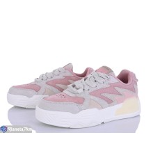 Кросівки жіночі на весну/осінь (8 пар р.36-40) рожевий  "Mirella"