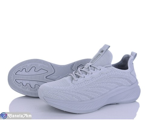 Кросівки жіночі на літо (8 пар р.37-41) сірий  "Mirella"