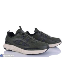 Кросівки чоловічі на весну/осінь (8 пар р.41-46) зелений  "Mirella"