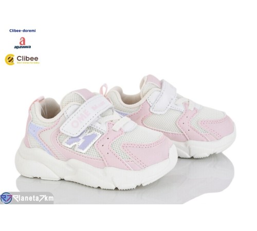 Дитячі кросівки на весну/осінь (5 пар р.18-22) рожевий  "BELIES-D"