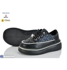 Дитячі кросівки на весну/осінь (8 пар р.25-30) чорний  "BELIES-D"