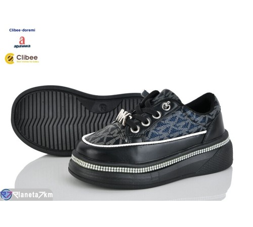 Дитячі кросівки на весну/осінь (8 пар р.25-30) чорний  "BELIES-D"