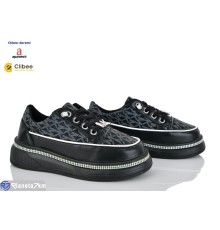 Дитячі кросівки на весну/осінь (8 пар р.31-36) чорний  "BELIES-D"