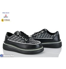 Дитячі кросівки на весну/осінь (8 пар р.31-36) чорний  "BELIES-D"