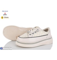 Дитячі кросівки на весну/осінь (8 пар р.31-36) бежевий  "BELIES-D"