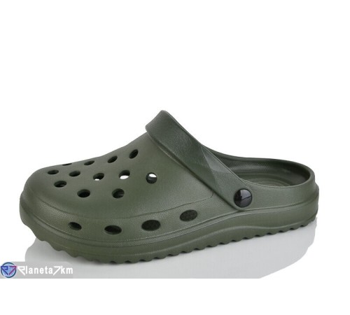 Кроки чоловічі на літо (8 пар р.40-45) зелений  "LULI"