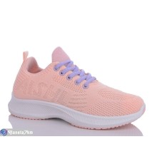 Кросівки жіночі на весну/осінь (8 пар р.36-41) рожевий  "Kalabok"