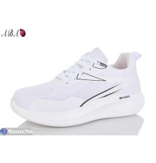 Кросівки жіночі на весну/осінь (8 пар р.37-41) білий  "Aba"