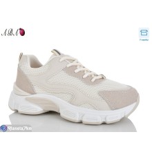 Кросівки жіночі на весну/осінь (8 пар р.37-41) бежевий  "Aba"