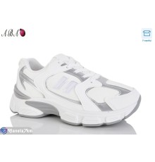 Кросівки жіночі на весну/осінь (8 пар р.37-41) білий  "Aba"