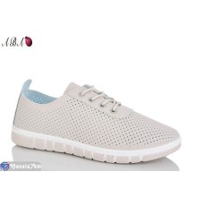 Кросівки жіночі на літо (8 пар р.39-43) бежевий  "Aba"