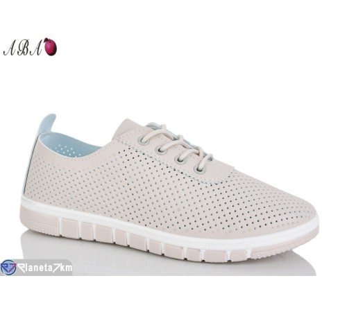 Кросівки жіночі на літо (8 пар р.39-43) бежевий  "Aba"