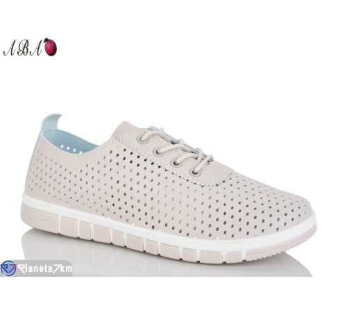 Кросівки жіночі на літо (8 пар р.39-43) бежевий  "Aba"