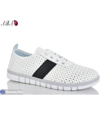 Кросівки жіночі на літо (8 пар р.39-43) білий  "Aba"