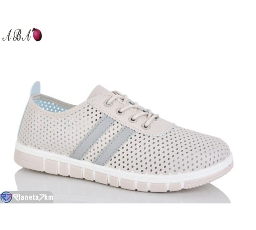 Кросівки жіночі на літо (8 пар р.39-43) бежевий  "Aba"