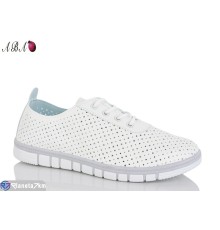 Кросівки жіночі на літо (8 пар р.39-43) білий  "Aba"