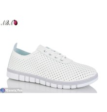 Кросівки жіночі на літо (8 пар р.39-43) білий  "Aba"