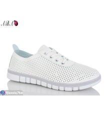 Кросівки жіночі на літо (8 пар р.39-43) білий  "Aba"