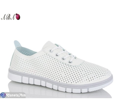 Кросівки жіночі на літо (8 пар р.39-43) білий  "Aba"