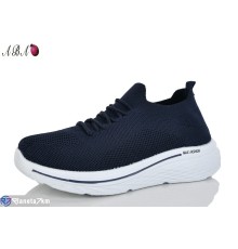 Кросівки жіночі на літо (8 пар р.40-43) синій  "Aba"