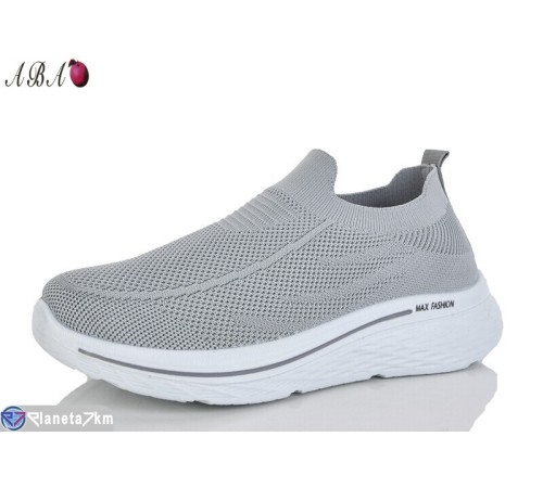 Кросівки жіночі на літо (8 пар р.40-43) сірий  "Aba"