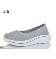 Сліпони жіночі на літо (8 пар р.40-43) сірий  "Aba"