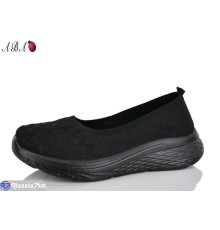 Сліпони жіночі на літо (8 пар р.40-43) чорний  "Aba"