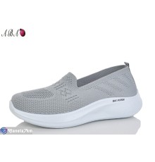 Сліпони жіночі на літо (8 пар р.40-43) сірий  "Aba"