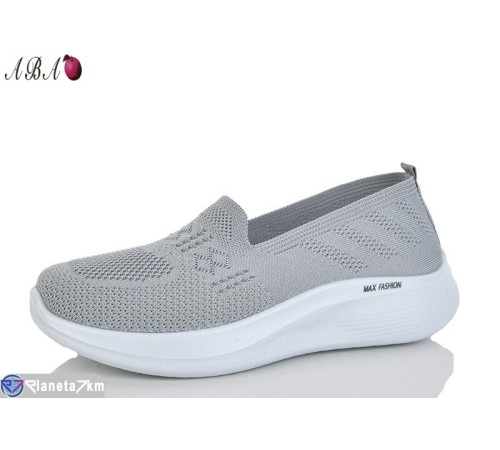 Сліпони жіночі на літо (8 пар р.40-43) сірий  "Aba"