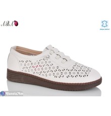 Туфлі жіночі на літо (8 пар р.37-42) бежевий  "Aba"