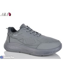 Кросівки чоловічі на весну/осінь (8 пар р.40-45) сірий  "Aba"