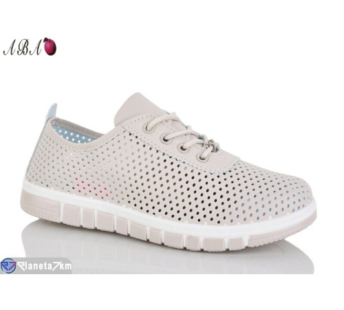 Кросівки жіночі на літо (8 пар р.37-41) бежевий  "Aba"