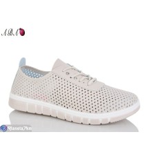 Кросівки жіночі на літо (8 пар р.37-41) бежевий  "Aba"