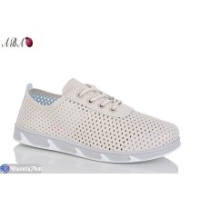 Кросівки жіночі на літо (8 пар р.37-41) бежевий  "Aba"