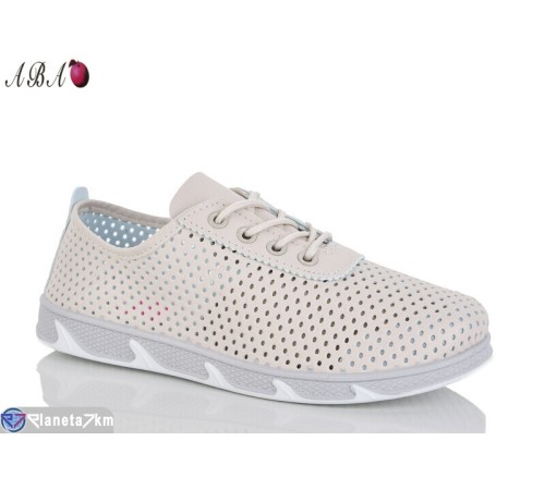 Кросівки жіночі на літо (8 пар р.37-41) бежевий  "Aba"