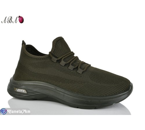 Кросівки чоловічі на весну/осінь (8 пар р.40-45) зелений  "Aba"