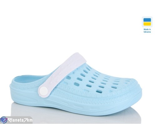 Кроки жіночі на літо (8 пар р.36-41) блакитний  "MURMUR"