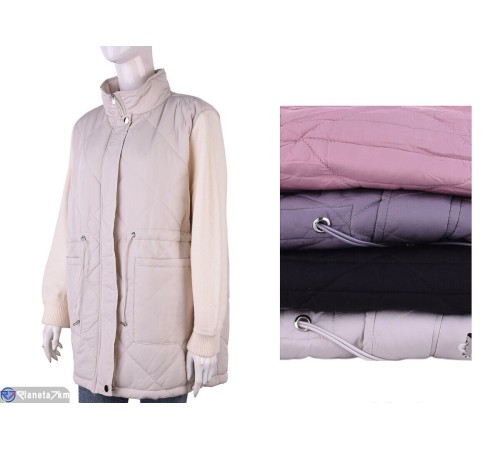 Куртка жіноча на весну/осінь (5 шт. р.сетка One size) мікс  "Mirella"