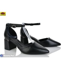 Туфлі жіночі на літо (6 пар р.36-40) чорний  "Mei De Li"