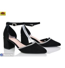 Туфлі жіночі на літо (6 пар р.36-40) чорний  "Mei De Li"