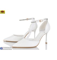 Туфлі жіночі на літо (6 пар р.36-40) білий  "Mei De Li"