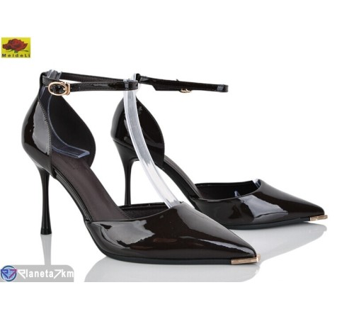 Туфлі жіночі на літо (6 пар р.36-40) коричневий  "Mei De Li"