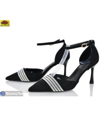 Туфлі жіночі на літо (6 пар р.36-40) чорний  "Mei De Li"