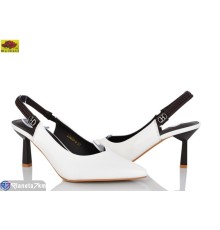 Туфлі жіночі на літо (6 пар р.36-40) білий  "Mei De Li"